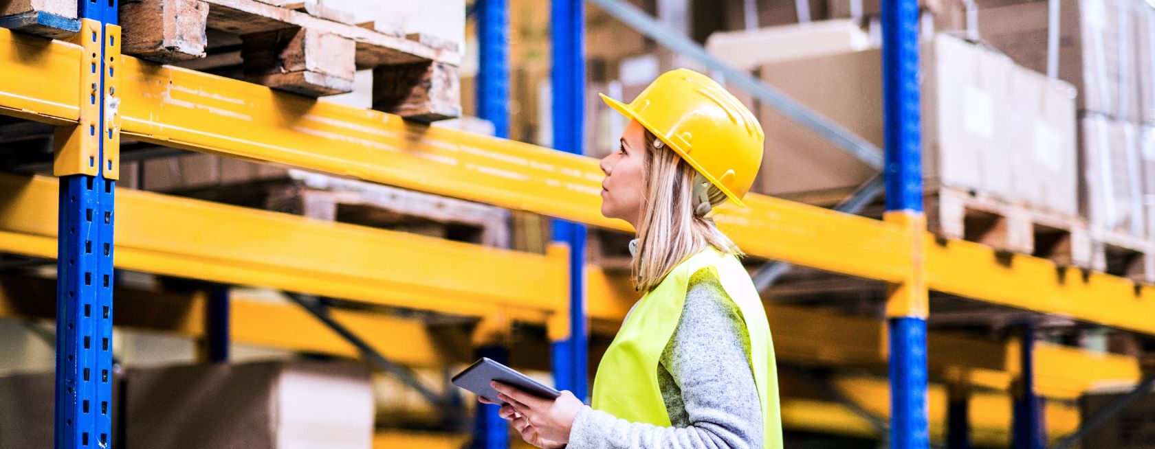 woman warehouse worker