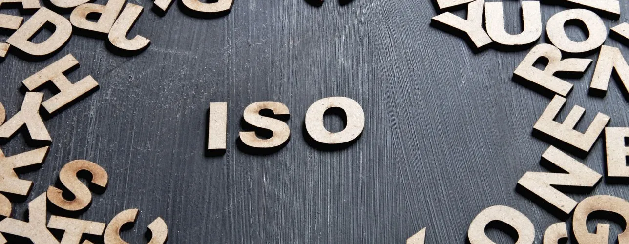ISO wood letters