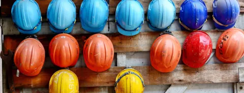 Work helmets